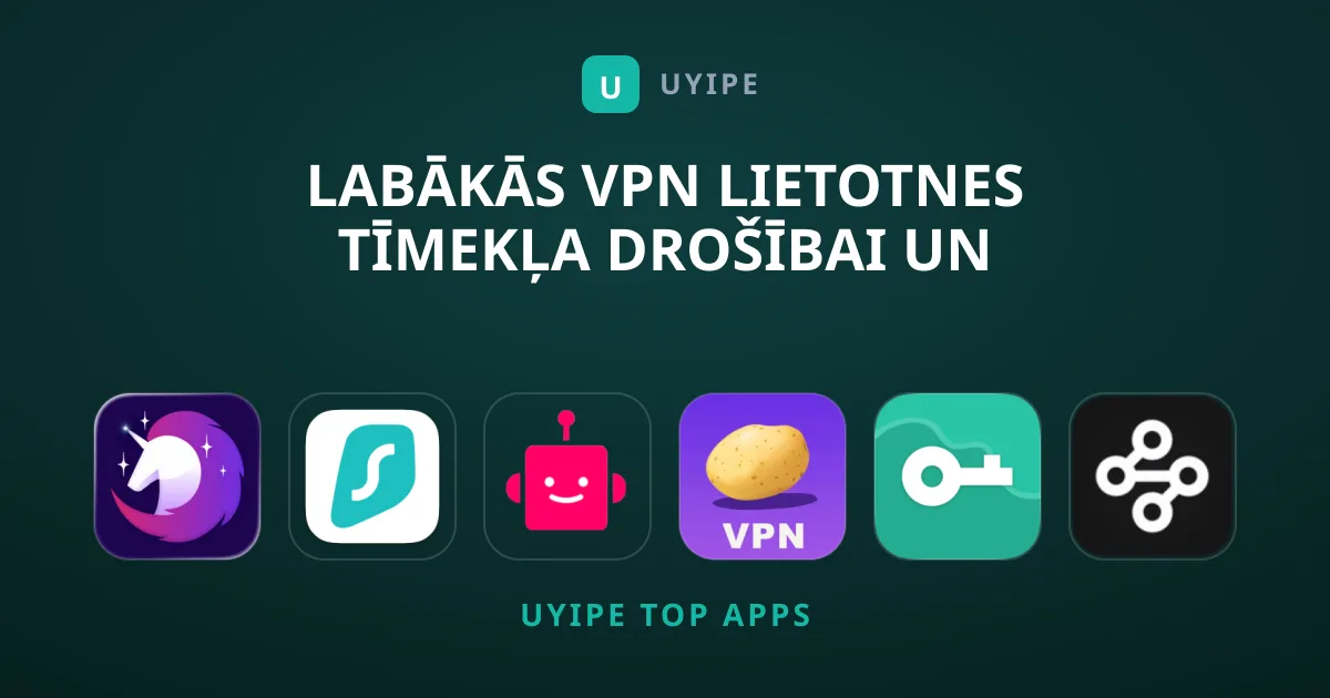 Labākās VPN Lietotnes Tīmekļa Drošībai Un Privātumam