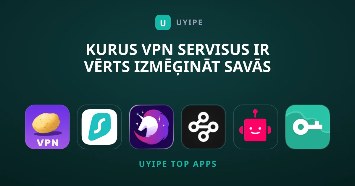 Kurus VPN Servisus Ir Vērts Izmēģināt Savās Ierīcēs?